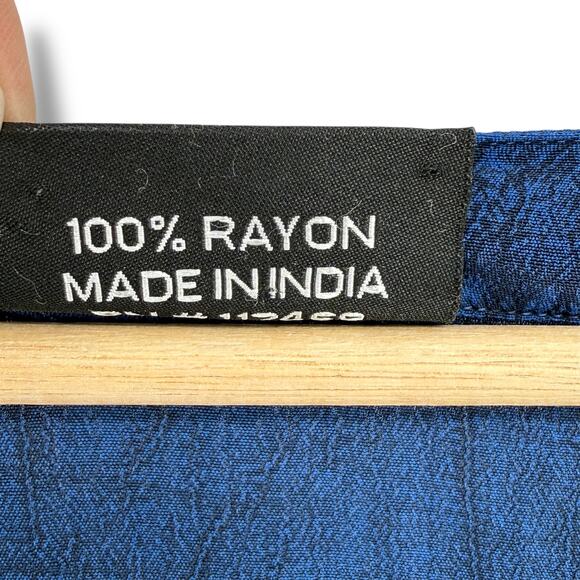 Holy Clothing Embroidered Boho Bell Sleeve Peasant Tunic Top Shirt Sz XL 1X - Picture 9 of 9